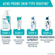 CeraVe Skin Care Acne Control Face Cleanser with 2% Salicylic Acid Clears Acne Blackheads Pores