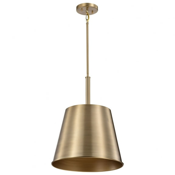 Nuvo Lighting Alexis 1 Light Large Pendant Burnished Brass and Gold Finish - Burnished Brass / Gold