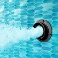 thumbnail image 7 of Funsicle 10ft x 30in Round QuickSet Designer Above Ground Pool, Dark Herringbone with Cartridge Filter Pump, Age 6 & up, 7 of 7