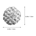 thumbnail image 2 of Houderco 150Ud Espaciadoras De Arcilla Polimérica Con Plata Ideales Para Joyería Y, 2 of 8