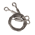 thumbnail image 3 of Adjustable Picture Hanging Wire Heavy Duty Supports - 4 Pack Hanging Hardware, 2M X1.5mm Stainless Steel Wire Rope, 3 of 10