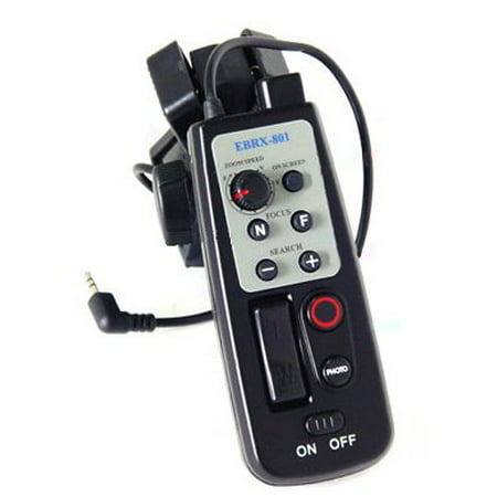 eBenk LANC Zoom Controller Remote for Tripods Made for Canon and Sony Camcorders Including Zoom, Focus and Shutter