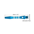 thumbnail image 2 of Uxcell Dart Shafts 35mm/1.4 Inch, 2BA Thread Aluminum Dart Stems Dart Accessories, 3 Pack Blue, 2 of 5