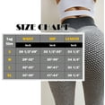 thumbnail image 6 of VASLANDA Women's High Waist Textured Yoga Pants Tummy Control Ruched Butt Lifting Stretchy Workout Leggings Booty Scrunch Tights, 6 of 6