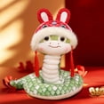 thumbnail image 4 of Xihbxyly Muñeca de Serpiente, Adorable Figura Decorativa, Juguete Coleccionable de Material Blando, Versátil para Exhibir, Regalo de Decoración para El Hogar, Ideal para Amantes de Las Serpientes, Ce, 4 of 5