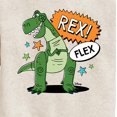 thumbnail image 3 of Toy Story - Rex Flex - Toddler & Youth Crewneck Fleece Sweatshirt, 3 of 5