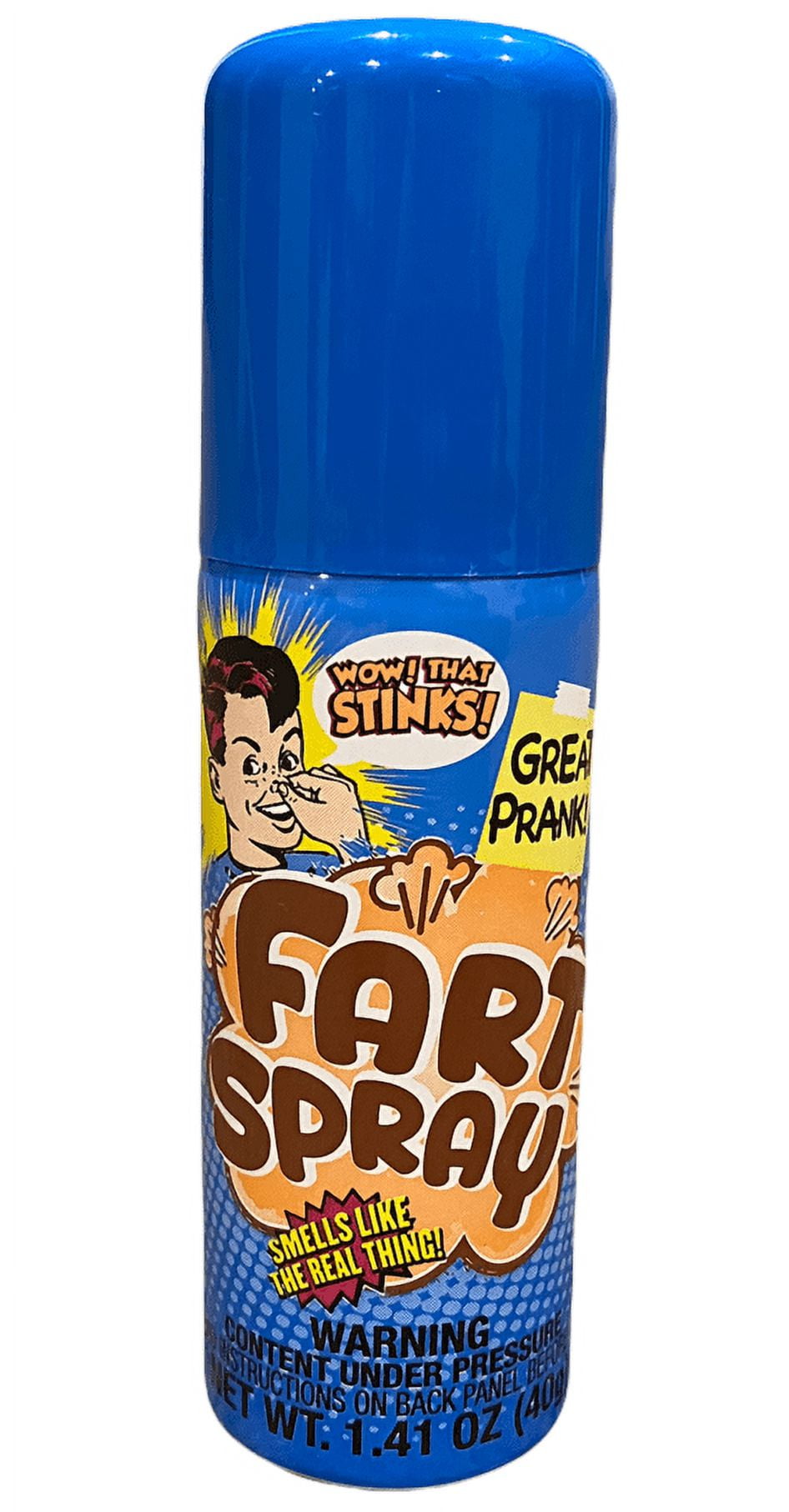 2 DIFFERENT FART SPRAY CANS - Prank Gag Liquid Stinky Poop Ass