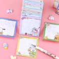 thumbnail image 2 of 4PCS/Set Kawaii Anime Hello Kittys Card Pochaccos Cinnamorolls Kuromis Melodys Roll Student Memo Note Book Office Message Post FGS, 2 of 7