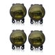 thumbnail image 1 of 4 Piezas LáMpara de Luz Antiniebla Lente Amarilla Parachoques Delantero del Coche Luz Antiniebla Reemplazo H11 Bombilla F4 para Focus, 1 of 10