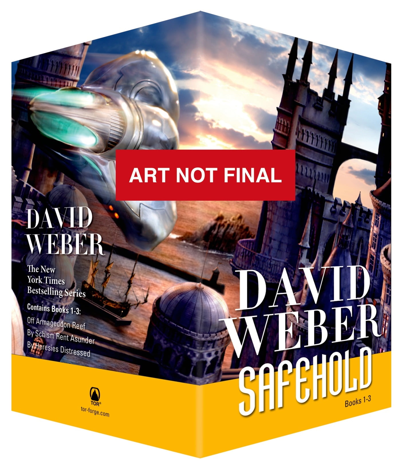 Safehold Boxed Set 1 Off Armageddon Reef, By Schism Rent Asunder, and