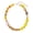 Yellow, variant on Bohemian Style Chunky Beaded Strand Necklace Handmade Fashion Acrylic Collar Jewelry for Women Gifts