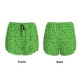 thumbnail image 5 of Picia St Patrick's Day Pattern Women's 2 in 1 Athletic Running Shorts High Waisted Workout Casual Gym Sweat Shorts with Comfy Liner Zipper Pockets-, 5 of 9
