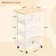 thumbnail image 4 of Carro de Cocina para Microondas ThreeHio de 4 Niveles con Estantes, 4 of 7