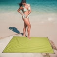 thumbnail image 1 of unbranded 1Ud Alfombra Impermeable De Oxford Con Plegable Y Arandelas Reforzadas Verde, 1 of 8