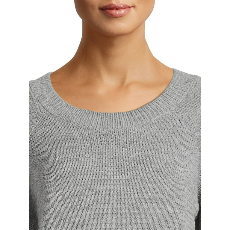 Time and tru balloon sleeve sweatshirt hot sale