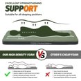 Self Inflating Sleeping Pad, 4in UltraThick Foam Camping Car Mattress