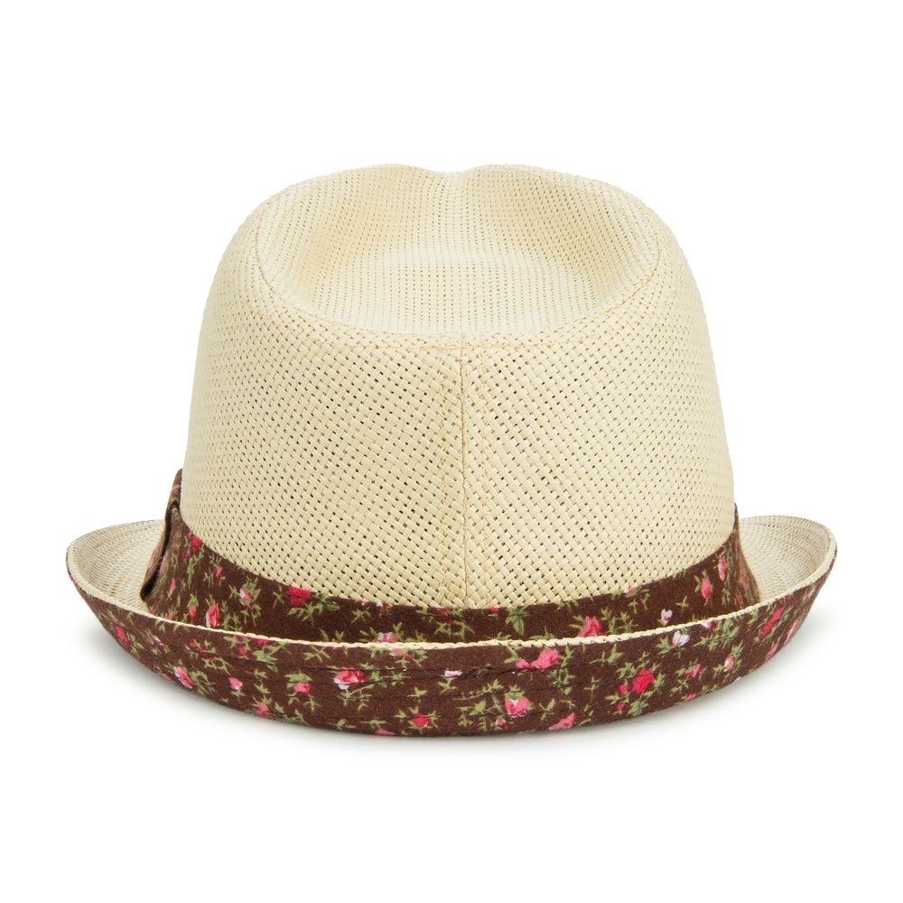 Casual Adventure Trilby Crochet Bow Hat [One Size Fits Most]