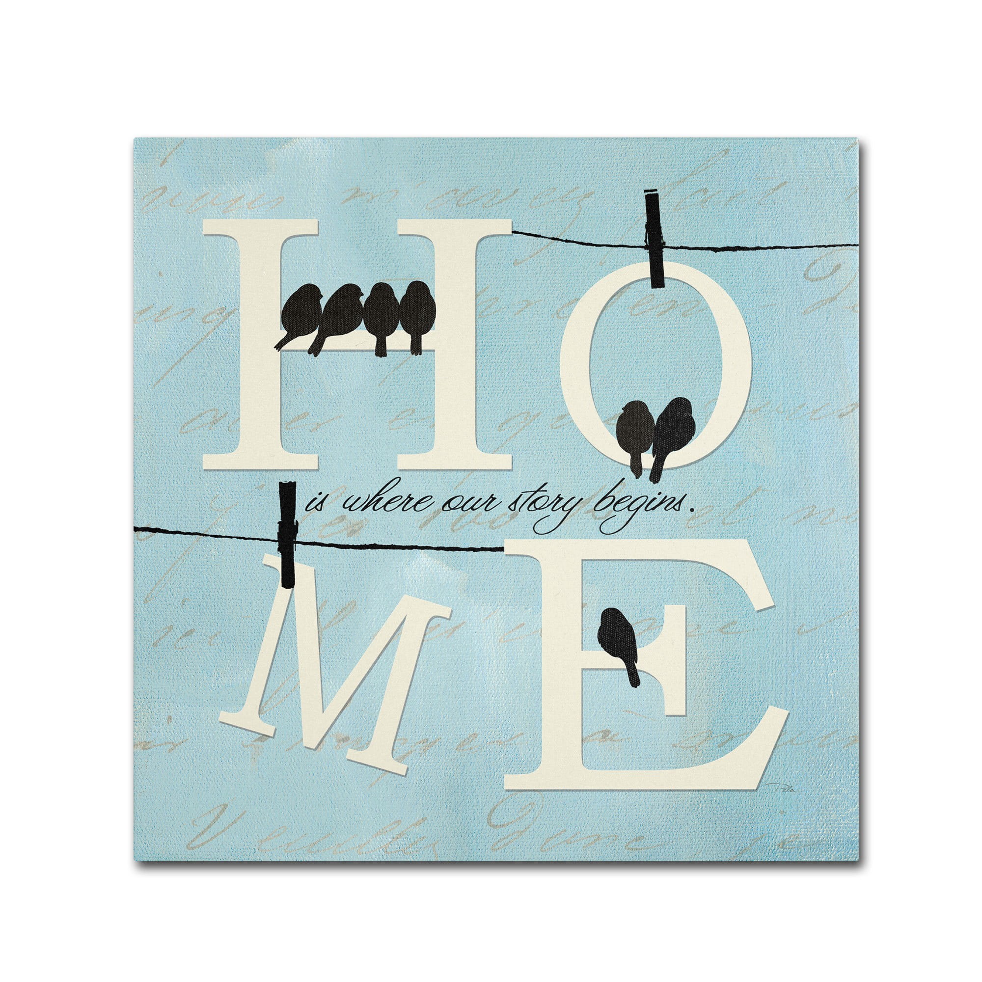 Trademark Fine Art "Well Said IV" Canvas Art by Pela Studio