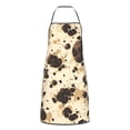 thumbnail image 3 of Anti-Fouling Belt Pocket Elasticated Apron - Non-Slippery Non-Fading Non-Shrinking Non-Crinkly Water-Repellent Milk Cow Print Style Sienna_1, 3 of 8