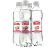 Clear American Strawberry Sparkling Water, 16.9 Fl. Oz., 4 Count