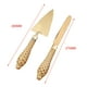 thumbnail image 4 of de servidor de repostería para pasteles dorados, para , para pasteles, cuchillos de para hornear fiestas, 4 of 9