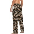 thumbnail image 5 of Top-kevin Multi- Owl Pajama Pants for Men PJs Bottoms Sleepwear Lounge Pants with Pockets, 5 of 14
