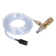 thumbnail image 1 of ZOUSSIQI Downstream Injector Adjustable Brass Stainless Chemical Injector for Pressure Washer 5000PSI with 9.8ft Tube CA919-45344, 1 of 9