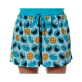 thumbnail image 5 of Sesame Street Women's Face Tossed Print Sleep Pajama Set Shorts, 5 of 8