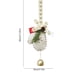 thumbnail image 3 of Campanas de Viento Navideñas | Adorno Colgante de Campanas Pequeñas | Poliéster Rojo y Blanco | Sonido de Tintineo | Decoración para Árbol de Navidad | Decoración Festiva para Ventanas y Puertas | Re, 3 of 6
