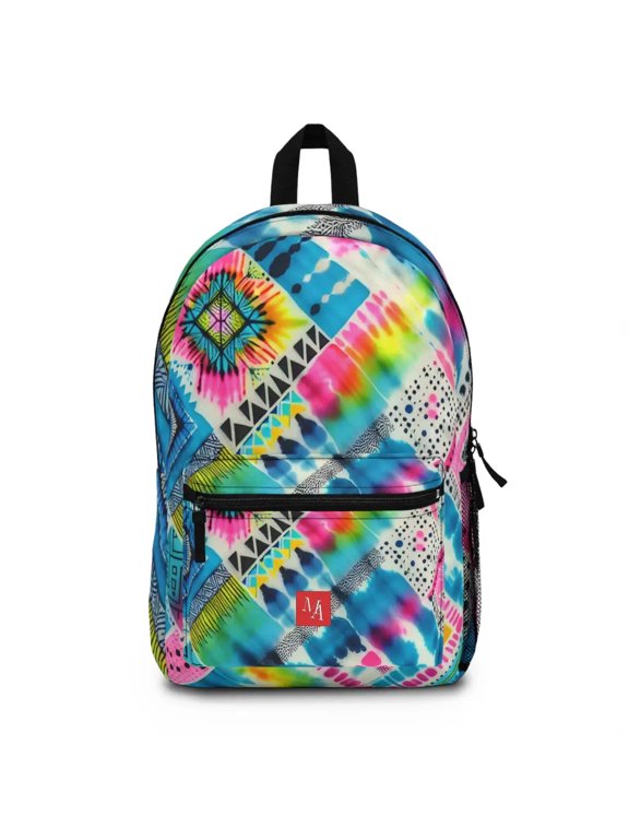 Colorful Geometric Mosaic - Backpack