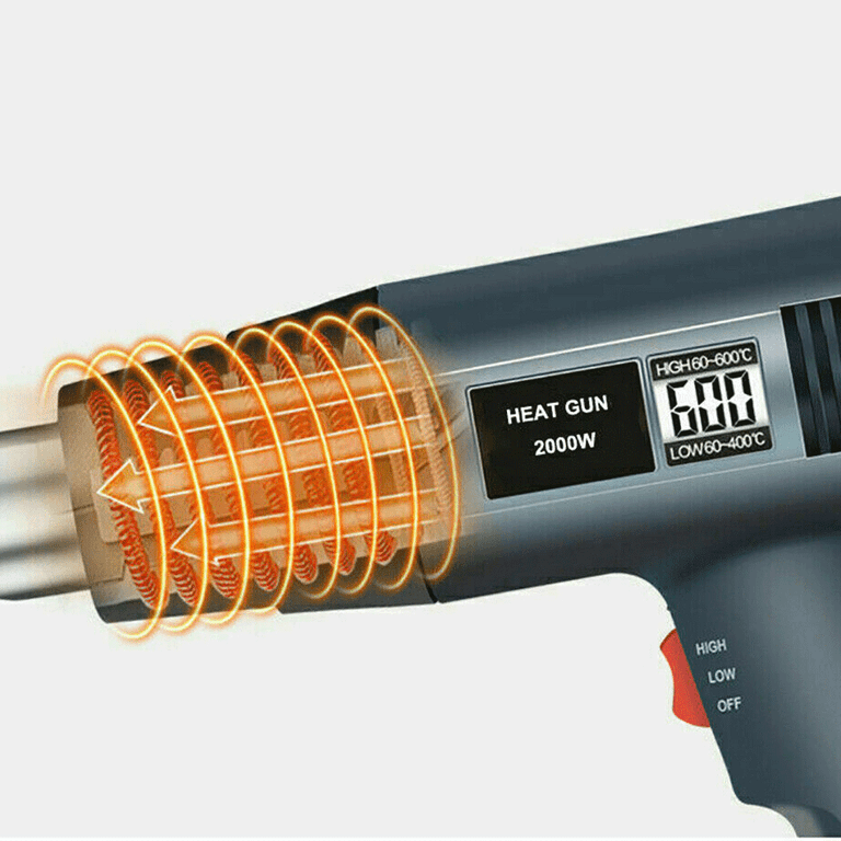 Pistola de calor en Kit - 2000w  Gamma Market - gammaherramientasar
