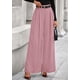 thumbnail image 5 of Pantalones de Trabajo PRETTYGARDEN Mujer Pantalones de Pierna Ancha Rosa XL, 5 of 9