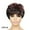 4, variant on Elf Cut Wig Short Hair Wig with Bangs Mixed Color Highlights Fluffy Synthetic Wig Replacement Wig for Women Halloween Costume Wig