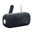 thumbnail image 1 of Hand Crank Emerncy Radio with Flashlight, Multi-Function Recharable FM Radio for Disaster Preparedness, Portable Survival ar with USB Charging ,Handy Bright, 1 of 6