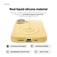thumbnail image 4 of elago Compatible with iPhone 16 Case, Premium Liquid Silicone Case, Full Body Protective Cover, Shockproof, Slim Phone Case, Anti-Scratch Soft Microfiber Lining, 6.1 inch (Yellow), 4 of 6