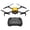 Yellow, variant on Skyrover X1 Grey Drone with Camera 4K/60fps HDR & 8K Photo, Under 249g (No FAA Registration), 360° Obstacle Avoidance, 50,000ft Long Range, 32-Min Flight Time, GPS Quadcopter for Adults
