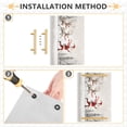 thumbnail image 2 of Ryvnso Funny Santa Claus Reindeer Bathroom Tray Vanity Countertop Trays Acrylic Organizer, 2 of 7