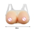 thumbnail image 3 of Formas de de silicona, artificiales ligeros, súper suaves y flexibles, para accesorios de vestuario temática transgénero, , 1000G C-1000g 1 juego Soledad Mama de silicona, 3 of 8