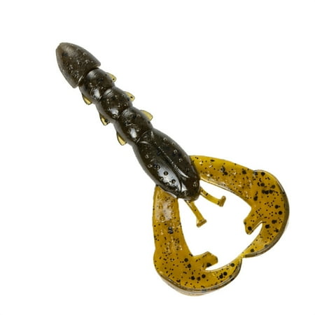VSFAOV 15PCS Rattlin Rage Craw Soft Bait Fishing Lure 4 Glass Rattle Chamber