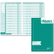 Dean & Fils DET80024 Livre de Paie