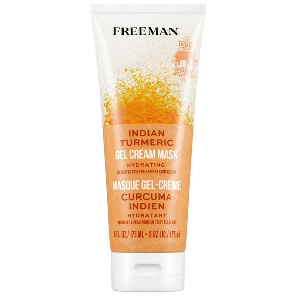 Masque Crème-Gel Au Curcuma Indien Exotique De Freeman 175 ml
