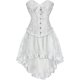 thumbnail image 1 of SZIVYSHI Corsé Tops para Mujer, Bustier Shapewear Lencería, Cintura de Encaje Push Up Body, 1 of 4