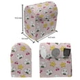 thumbnail image 4 of Japan Stand Mixer Cover, Japanese Foods Rice Ball Cherries Kawaii Anime Pattern Design, Kitchen Appliance Organizer Bag Cover with Pockets, 5 Quarts, Multicolor Pink, by Ambesonne, 4 of 4