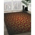 thumbnail image 2 of Ahgly Company Indoor Square Patterned Sienna Brown Novelty Area Rugs, 8' Square, 2 of 6