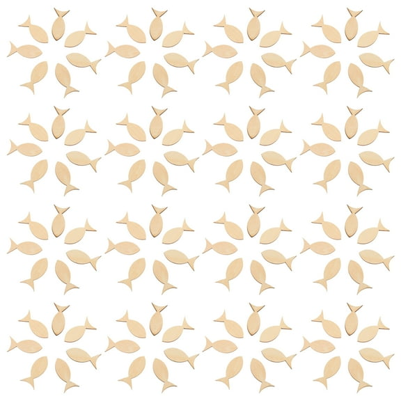 DIY Handmade Slices for Decoration Beige Smooth Surface Cultivates Kids Imagination 100 Pcs