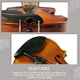 thumbnail image 2 of Shisuyan Simple Violin Chin Rest Violin Accessory 4/4 Instrument Accessory For Violin, 2 of 9