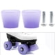 thumbnail image 5 of Paquete de 2 patines de freno de patines en línea Bloques de freno de rodillos Tapón de seguridad antideslizante para patines de ruedas - Púrpura Sunnimix Patines Pastilla de freno, 5 of 8