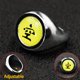 thumbnail image 3 of Anillo de Anime Naruto Akatsuki Itachi, accesorios para cosplay, figura de acción Sharingan, anillo de metal, regalo genial para niños y niños, 3 of 5