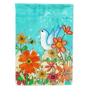 Carolines Treasures PJC1049CHF Flower Good Day To Bloom Flag Canvas House Size , Large, multicolor