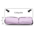 thumbnail image 3 of Mavii Dance Bag with Garment Rack, 28 Inch Rolling Duffel, Ideal for Competitions & Travel, Water-resistant/Wipe-clean Fabric, Lightweight Aluminum Rack, Wheeled Upright Luggage, Lavender, 3 of 6